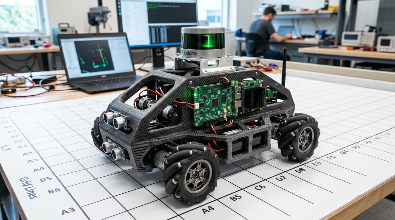 Autonomous LiDAR & Sonar Ground Rover